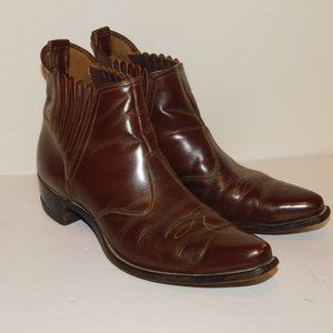 Frye Deluxe Cowgirl Boots Booties